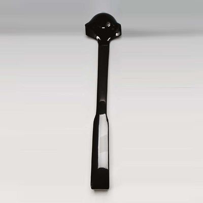 Zicco - Zicco Çift Taraflı Sos Kepçe, Polikarbon, 27 cm, Siyah